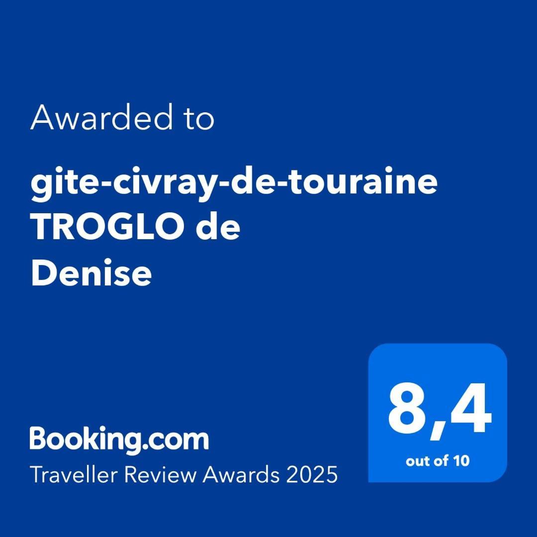 Gite-Civray-De-Touraine Troglo De Denise ภายนอก รูปภาพ